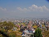 Kathmandu Valley 2 Kirtipur 11 Kathmandu Valley From Kirtipur There is a very good view of Kathmandu from the Bagh Bhairav Temple courtyard in Kirtipur near Kathmandu.